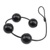 Rubicon Boules anales Rubicon L 35 x 6cm Noires